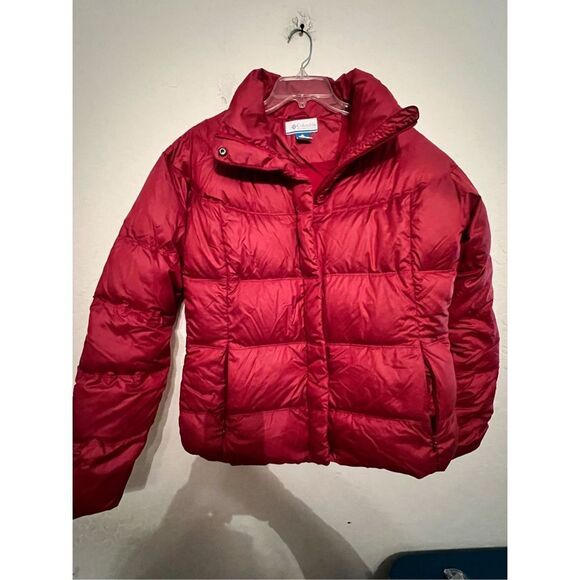 Columbia Duck down Puffer Red XL jacket - Picture 1 of 6